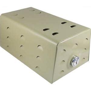 thermostat box metal|thermostat lock box home depot.